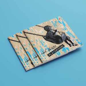 Vente d'oeuvres de Jef Aérosol lors de son exposition Playground Paris