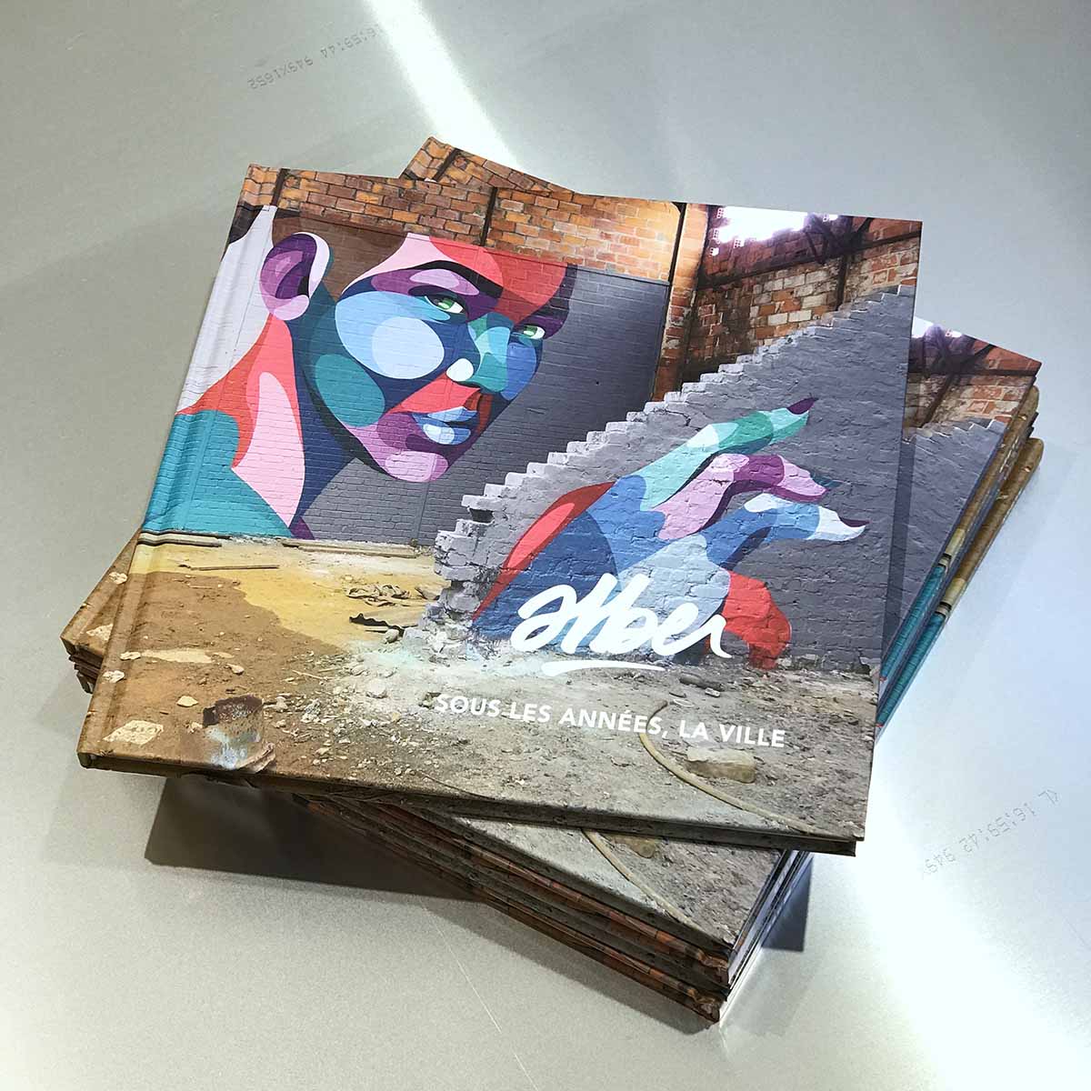 Livre street art de l'artiste bordelais Alber en vente à la galerie