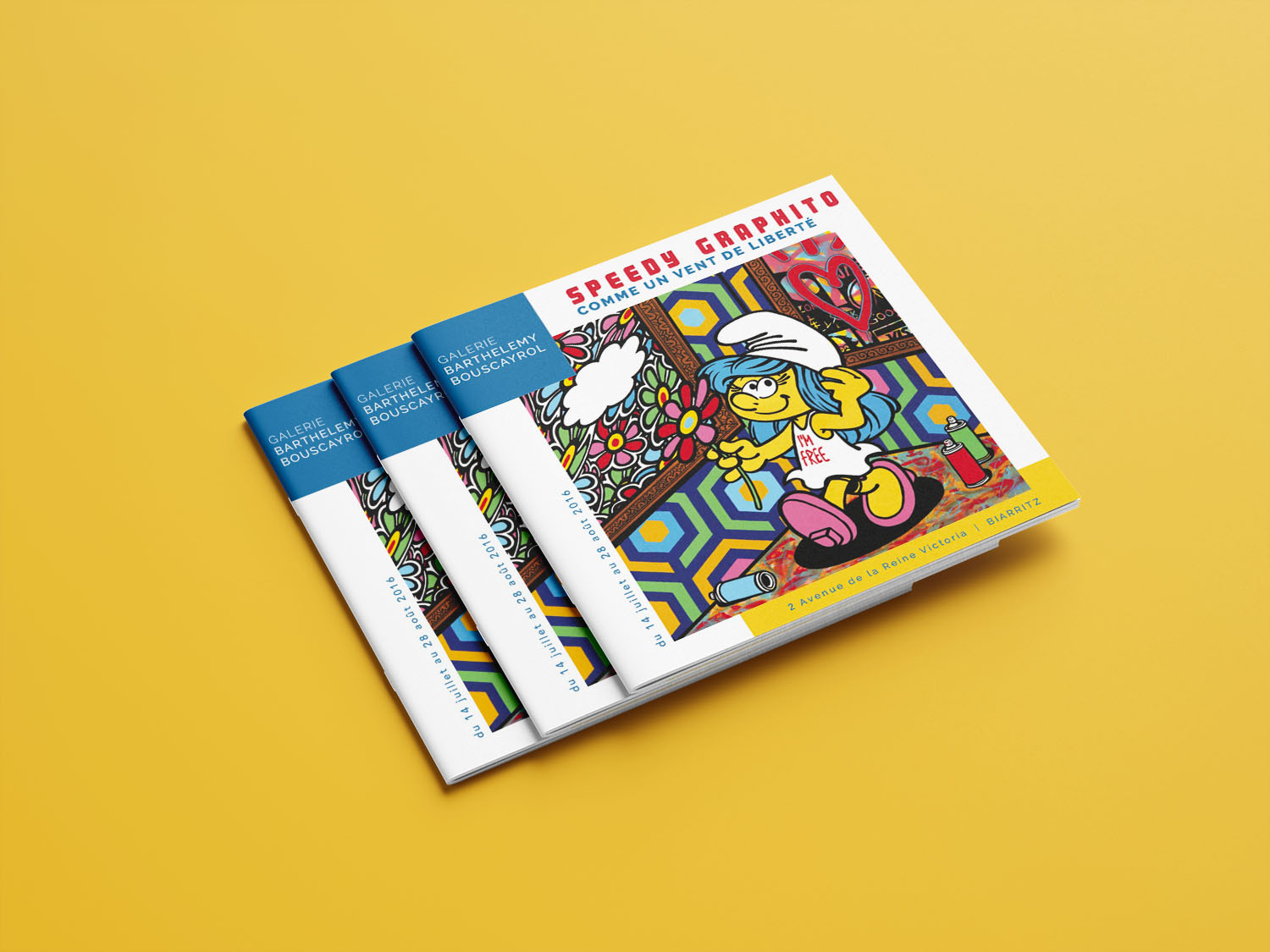 Achat livre de l'exposition de Speedy Graphito - Comme un vent de liberté. Catalogue d'oeuves