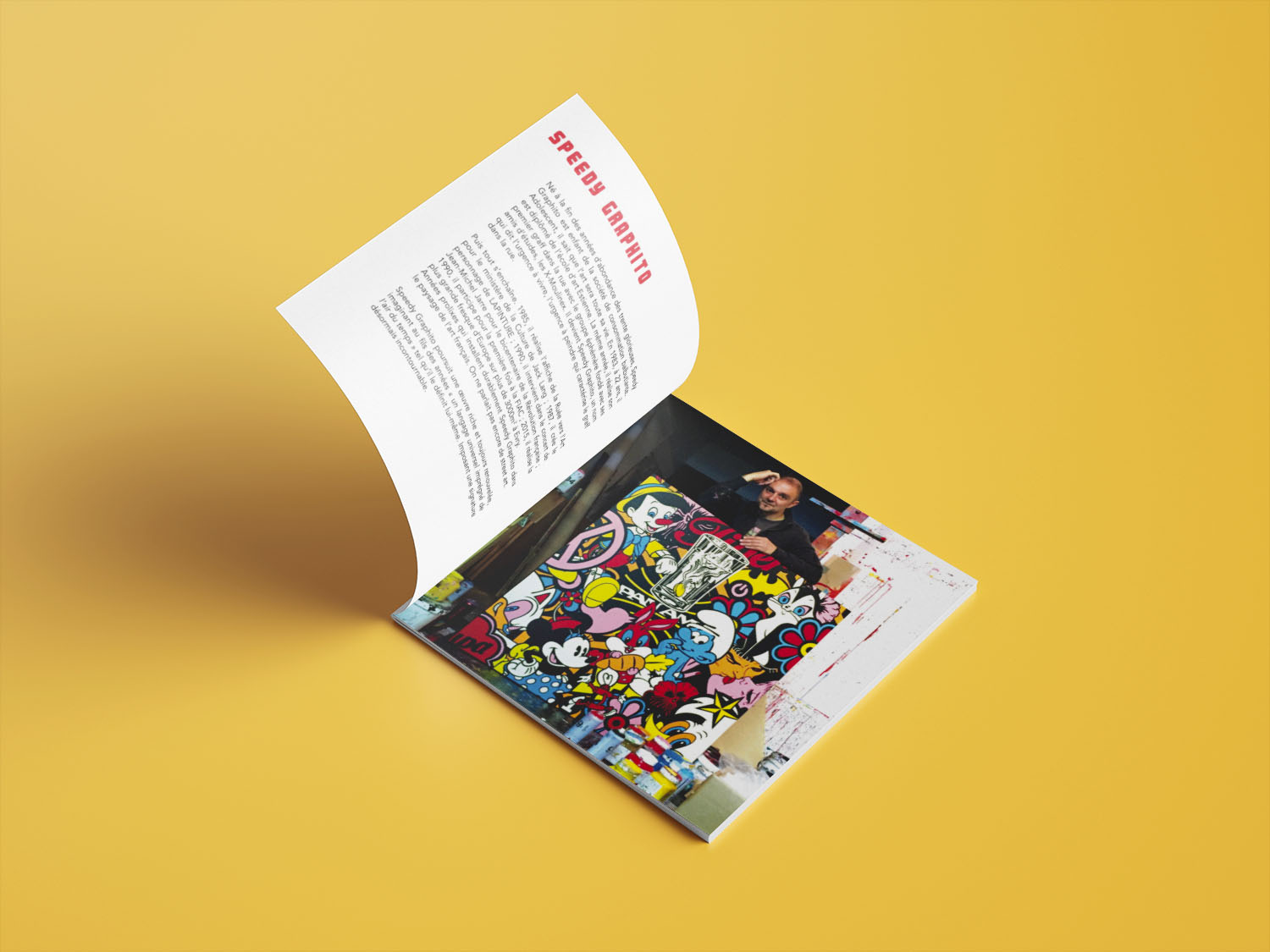 Vente catalogue d'oeuvres Speedy Graphito