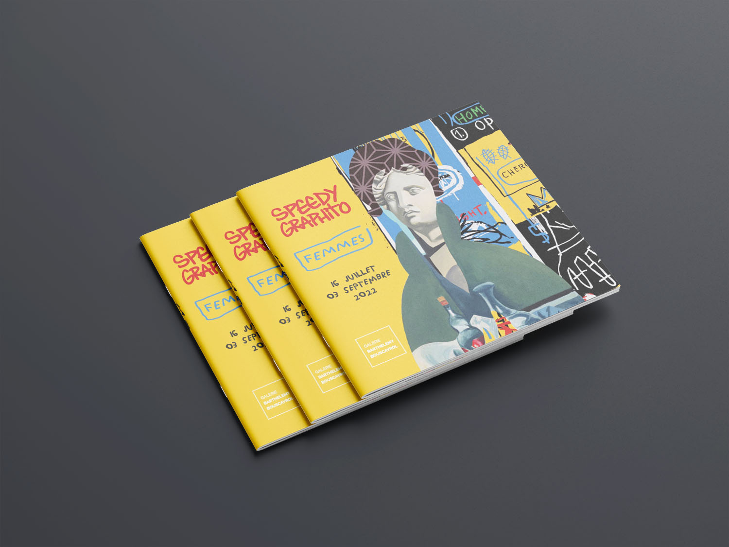 Livre de l'artiste Speedy Graphito de l'exposition femmes