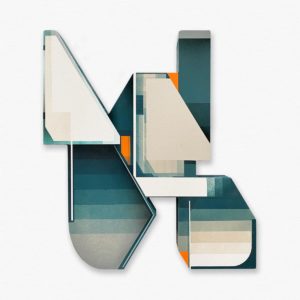 Oeuvre d'art abstrait de l'artiste olivier Swiz. Galerie d'art Paris