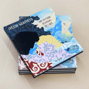 Livre de Speedy Graphito. Une histoire d'amour de l'art, édition in fine