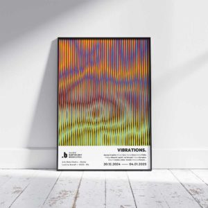 Print - Affiche de l'artiste Emilie Sajot dite Lady M. Poster décoration, oeuvre d'art optique