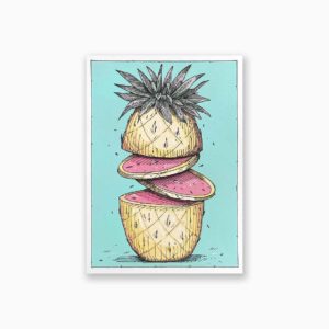 peinture de l'artiste kesadi, Paris Biarritz.