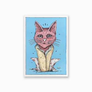 Illustration de l'artiste Kesadi, shawarma Liban