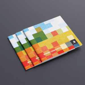 Couverture du catalogue d'exposition de Speedy Graphito à Biarritz