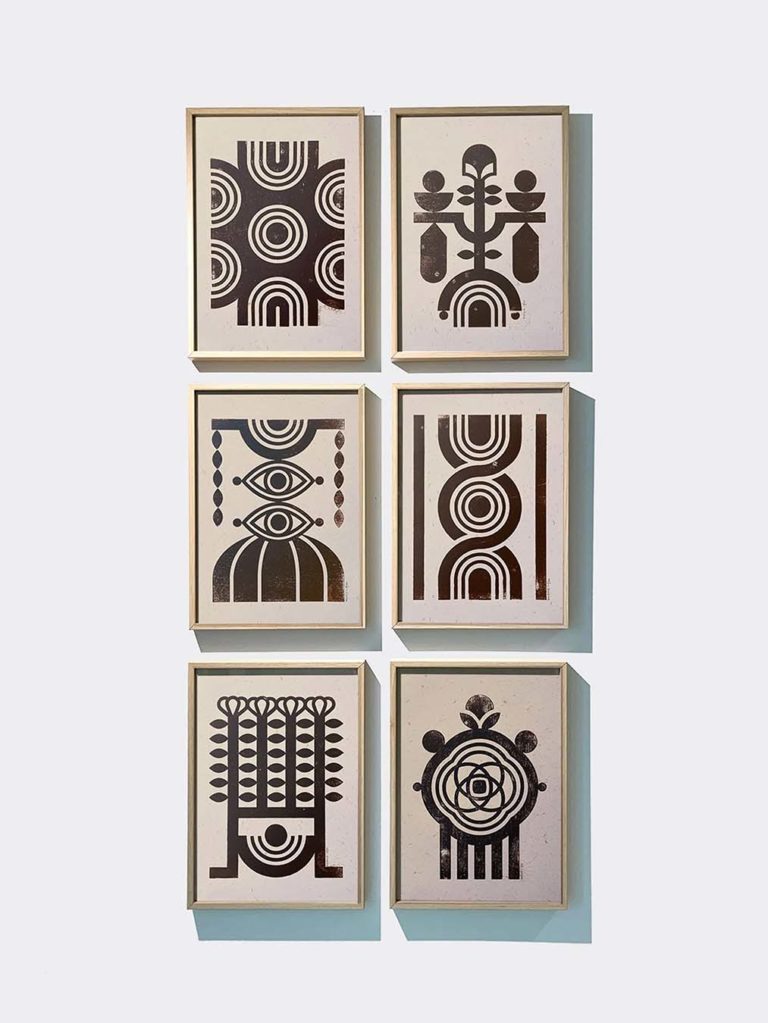 Série limitée de l'artiste Koralie. Art contemporain Biarritz