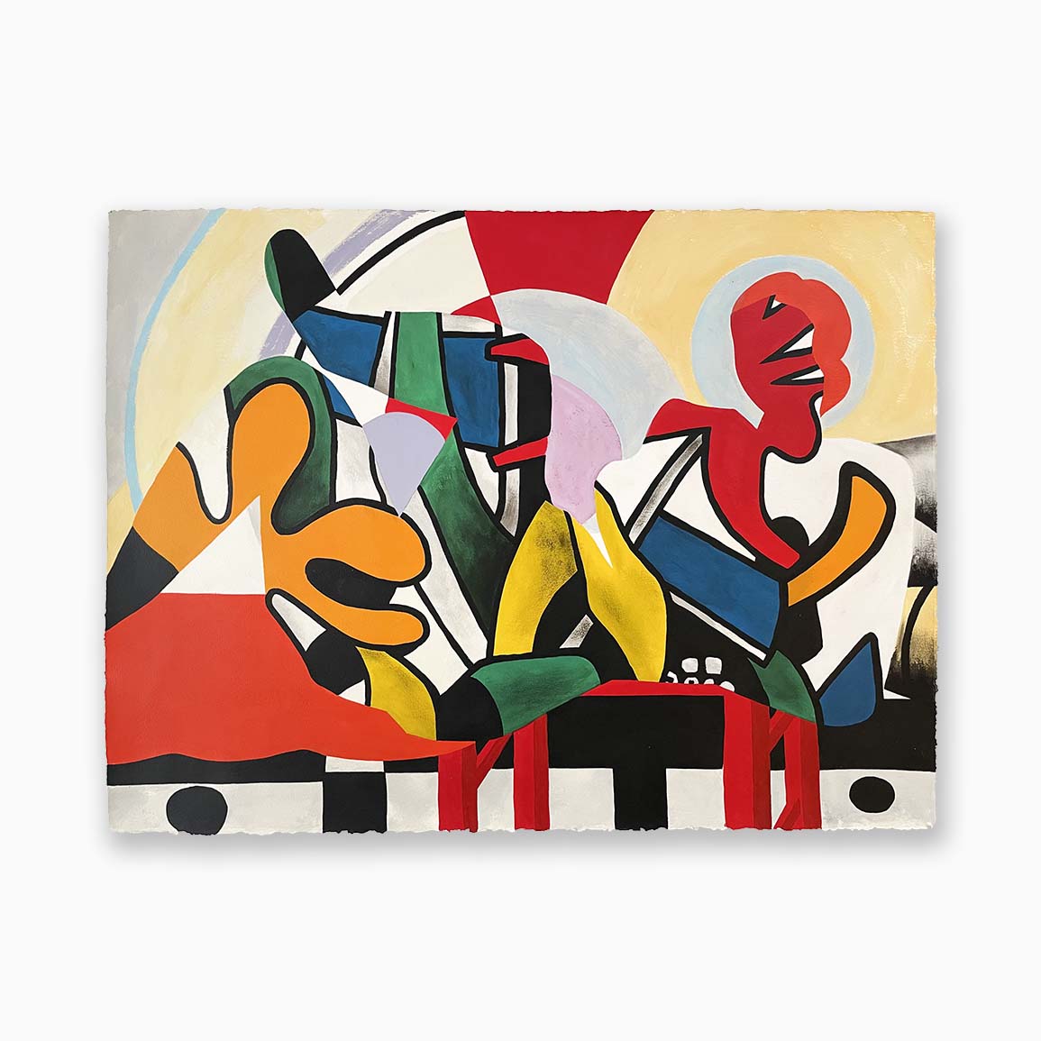 Vente d'une peinture sur papier de l'artiste Speedy Graphito